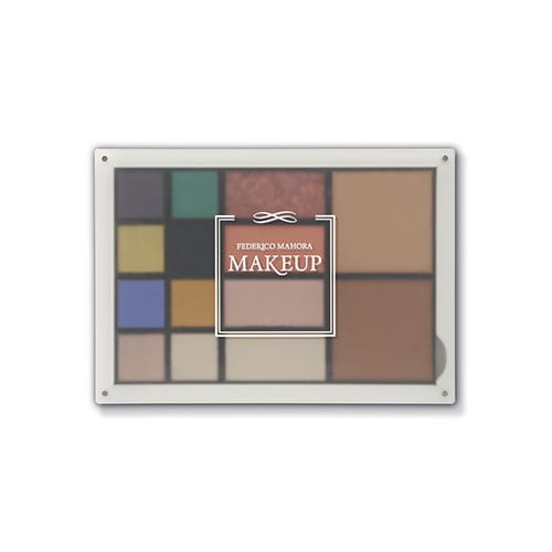cream smeared yellow make up