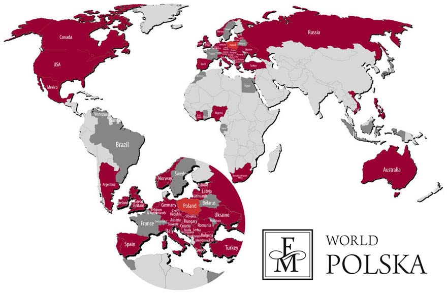 FM World na całym świecie